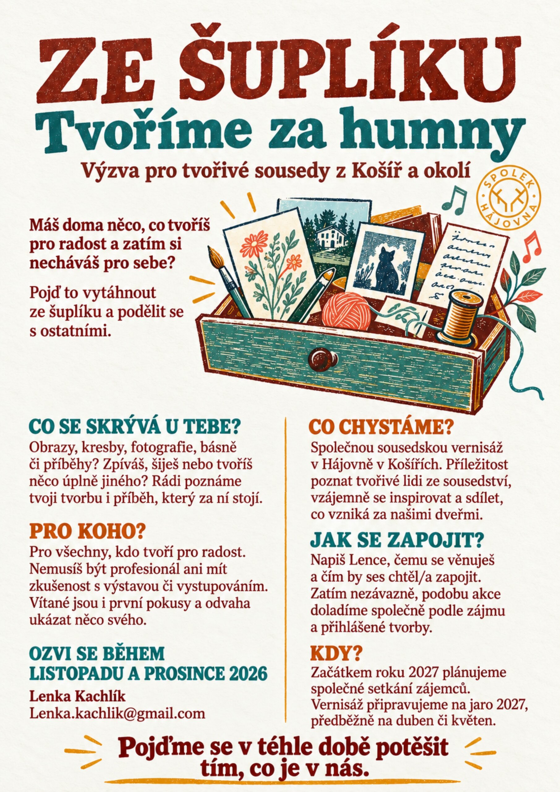 09_26_Hajovna_cowork_01 Tvoření ze šuplíku